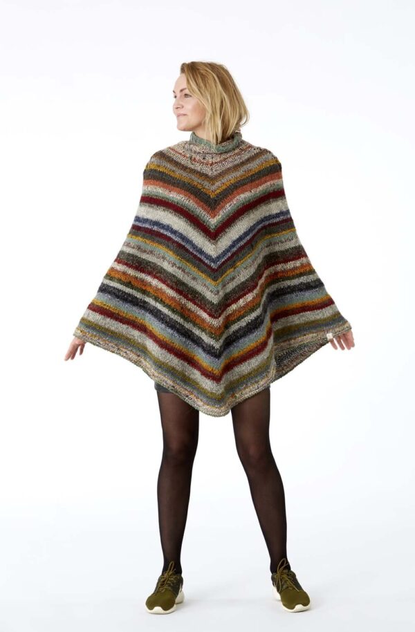 Pocahontas poncho haandstrik lottekjaerdesign 17a