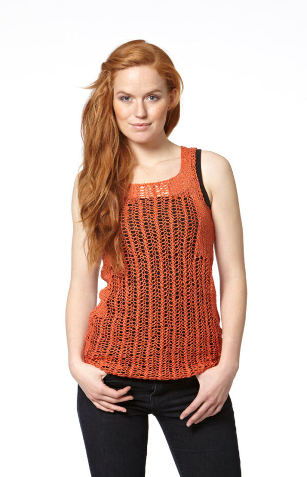 Traadvaerk bluse haandstrik strikkebog lottekjaerdesign 1