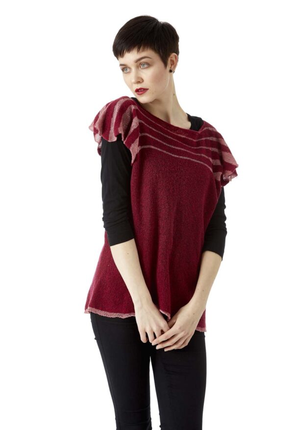 Vikingtunika bluse unikastrik lottekjaerdesign 4a