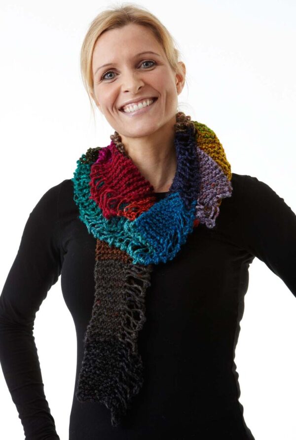 Reste toerklaede haandstrik lottekjaerdesign 2a